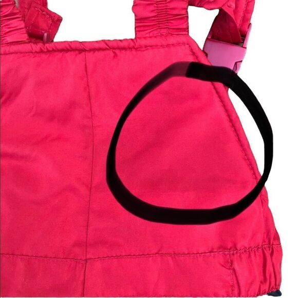 CARTER’S Heavyweight Skisuit Snow Suit Red and black Size 12 Months - Picture 5 of 6